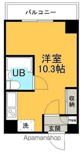 北海道網走市北三条西1丁目【マンション】の間取り