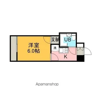 メゾンバンビード【104号室】の間取り