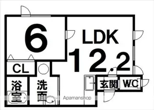 ニーナ・ベルデ【2階】の間取り