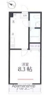 QUIET CRAB HOUSE 溝の口Ⅱ【2階】の間取り
