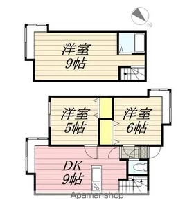 AMS平和通【106号室】の間取り
