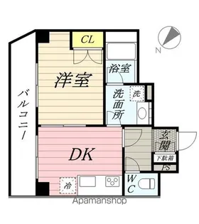 東京都文京区水道1丁目【マンション】の間取り