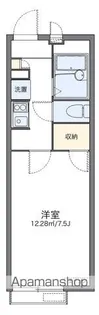 レオパレスラ フロル日明【207号室】の間取り