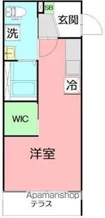 サザンクロス東海大学【1階】の間取り