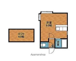 AMS文京台南町19A【204号室】の間取り