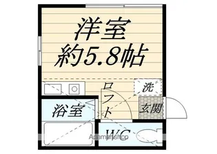 ユナイト鶴見アヴェイロの杜【108号室】の間取り