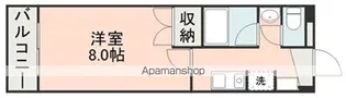 パレ・ドール健軍Ⅲ【5階】の間取り