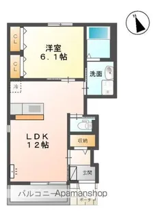 スプレンダハウス大泉東町【1階】の間取り