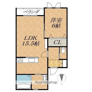 リステマスリ【2階】の間取り