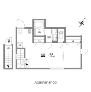 文京大塚テラス【2階】の間取り