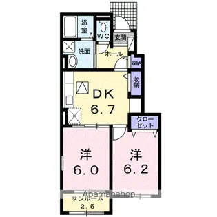 ストロベリー【1階】の間取り