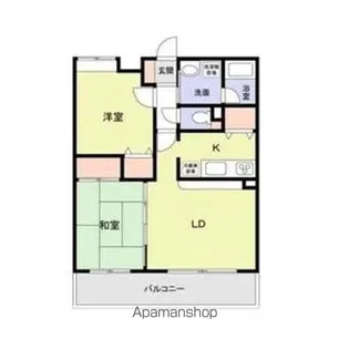 キングホームズ2番館【3階】の間取り