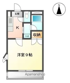 北山101ビル【3階】の間取り