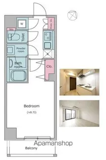 ドゥーエ西小山【2階】の間取り