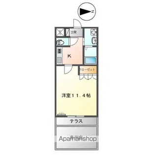 グランチェスタ【1階】の間取り