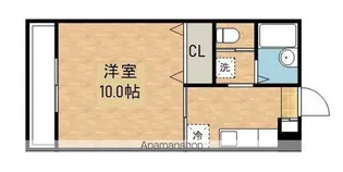 財宝マンション【3階】の間取り