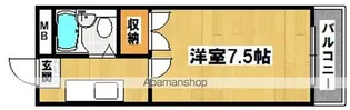 少林寺TKハイツ【5階】の間取り