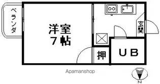 アーバンコート広路【2階】の間取り