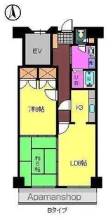 グランドール小坂【4階】の間取り