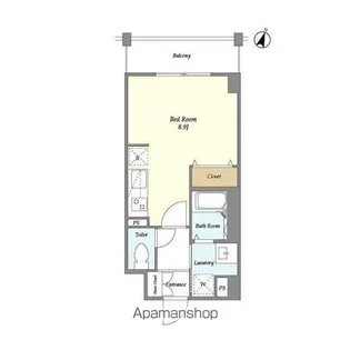 ALIVIO HORIUCHI【1階】の間取り