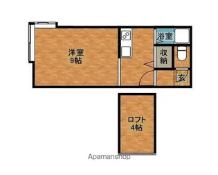 AMS文京台南町Ⅱ【205号室】の間取り