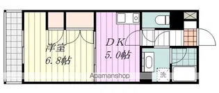 天山ガーデンハウス【406号室】の間取り