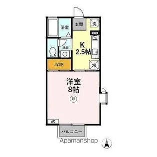 サントネージュ・アネックス【2階】の間取り