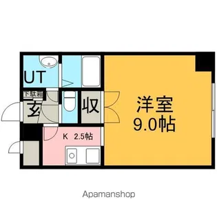 トミイビルNO.18【3階】の間取り