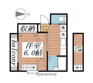 第2米倉ハイツ【1階】の間取り
