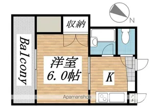 PLEAST光町【5階】の間取り