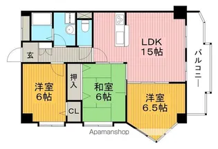 メゾンN緑丘【2階】の間取り