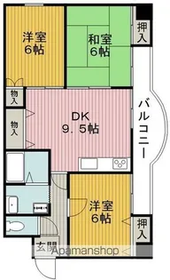 アメニティ・ノーブル【3階】の間取り