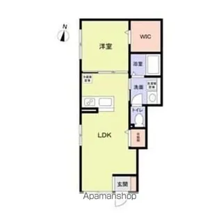 RACCOLTA南越谷【1階】の間取り