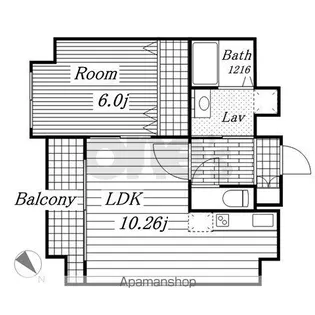 YOSHINO SQUARE【1001号室】の間取り