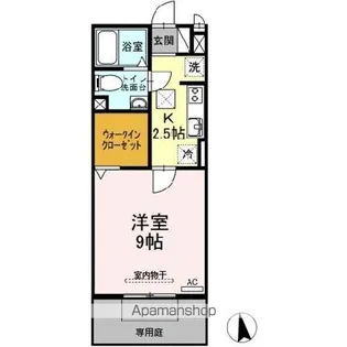 ボナール11【1階】の間取り