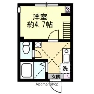 グレースコート西横浜【1階】の間取り