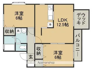 BRIOTERACCE仙台吉成 C棟【1階】の間取り