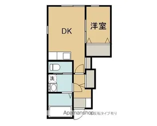 カーサKSY【1階】の間取り