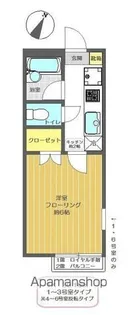 リューデスハイムⅢ【2階】の間取り