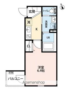 robot home 新守山【2階】の間取り