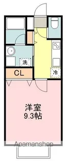 コージーコート北仙台Ⅱ【1階】の間取り
