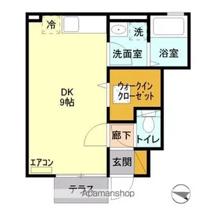 SANANFIELDA【1階】の間取り