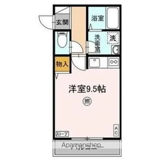 シャトーN43【2階】の間取り