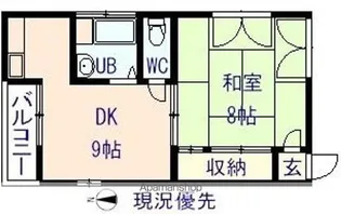 トロンコⅠ【301号室】の間取り