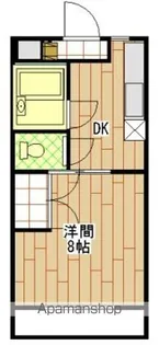サンルート第一マンション【206号室】の間取り
