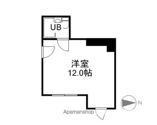 ライオンズ名古屋ビル【412号室】の間取り