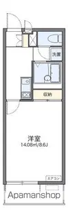レオネクストレジーナⅢ【1階】の間取り