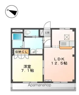 グラシアス・ティエラⅠ【1階】の間取り