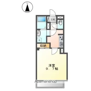 CRESTOR【1階】の間取り