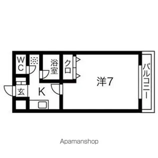 柳津パレス【3階】の間取り